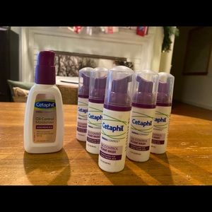 Cetaphil Oil Control Face Wash (6) & Moisturizer